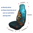 thumbnail image 4 of Sikiie Elegant Butterfly And Flowers Car Seat Protector 2 Pack Car Seat Cushion Mat, Car Seat Covers for SUV, Truck, Van, 4 of 7