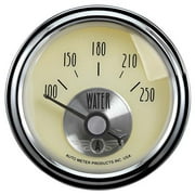 Auto Meter Prestige Series Antique Ivory Mechanical Water Temperature Gauge - 2037