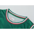 thumbnail image 2 of Mexico Youth Boys Basketball Jerseys Outdoor Sport Fans Activewear Training Jerseys Sleeveless Tank and Shorts Set Green L, 2 of 7