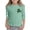 Q4Light Green, variant on lnmuld Summer Tops St Patricks Day Print Top Long Sleeve Tee Shirt for Girls Kids Holiday Party Outfit Size:6-7 Years