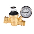 thumbnail image 1 of TIMIFIS Valve de Réduction de Pression 3/4 Pieds' Laiton Régulateur Dn20 Régulateur Réglable Manomètre Outils Ménagers, 1 of 8