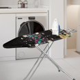 thumbnail image 2 of HELLHERO Butterfly Iron Padding Covers Iron Board Cover Stretch Elastic Fit Quick Install Protective Cover Adjustable Fastener with Snug Fit 15x54 Inch, 2 of 6