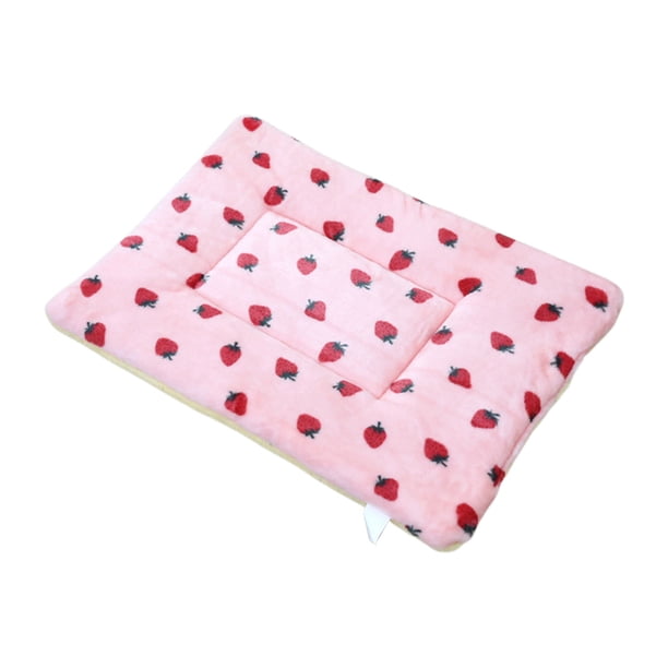 Sofa Vama Ropa de Cama Cojín grueso para arena de gatos, colchoneta para dormir para gatos, manta de terciopelo para perros, colchoneta acolchada, cojín cálido para arena for Navideño