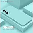 thumbnail image 2 of Funda cuadrada de silicona líquida Original para Samsung Galaxy S21 S22 S23 Ultra S8 S9 S10 Note 8 9 10 20 Plus A52, funda a prueba de golpes de TPU Tan Jianjun unisex, 2 of 2