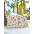 thumbnail image 6 of Outdoor Pillows Waterproof, White Pumpkins Fall Bedding Throw Pillows with Insert for Couch Sofa Bed, Thanksgiving Maple Leaves Farmhouse 12x20 Inch Pillowcases Decorative Patio Pillow Set of 1, 6 of 8
