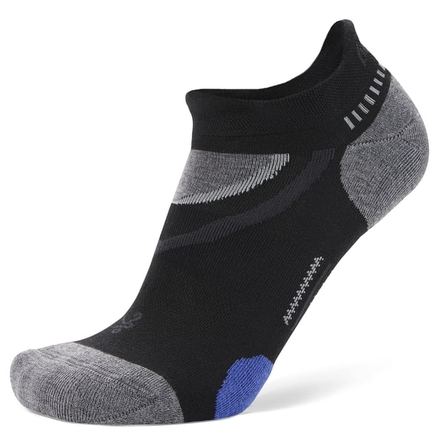 Calcetines para correr Balega Ultraglide Cushioning No Show, negros
