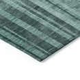 thumbnail image 4 of Addison Rugs Chantille Indoor/Outdoor Transitional Stripes Teal Washable Rectangle Rug, 9' x 12', 4 of 6