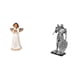 thumbnail image 1 of Juego de figuras de ángeles de resina, estatua de ángel, figura decorativa para el hogar, estante interior, estatua de caballero, escultura colecciona, 1 of 8