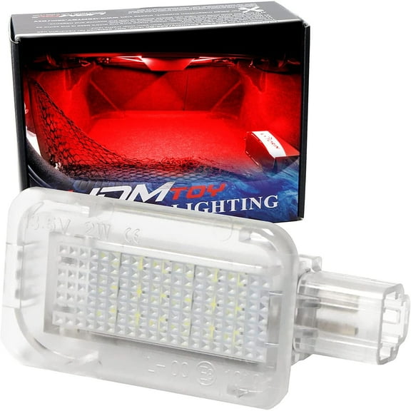 Super Bright 2W High Power Brilliant Red Full LED Trunk Cargo Area Light Assembly For Honda, For Acura, Powered by 18-SMD LED Diodes