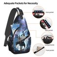 thumbnail image 4 of Anime Solo Leveling Lightweight Cross Chest Bag Diagonally Sling Bag Crossbody Backpack Shoulder Bag Sports Outdoor, 4 of 9