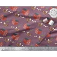 thumbnail image 3 of Soimoi Poly Georgette Fabric Hut,Egg & Hen Farm Decor Fabric Printed Yard 42 Inch Wide, 3 of 3