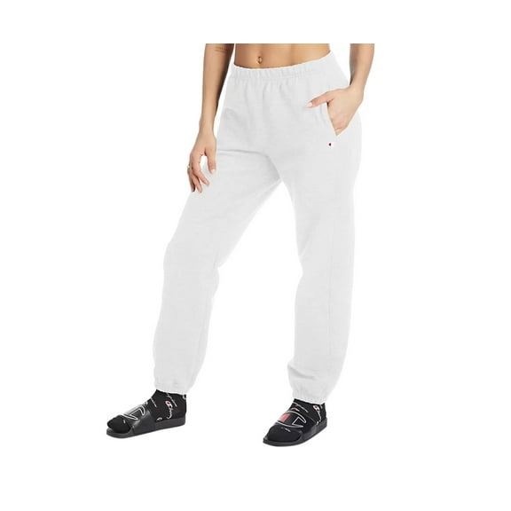 Champion Reverse Weave Bf Jogger Womens Active Pants Size S, Color: Gfs Silver Grey