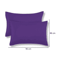 thumbnail image 2 of 2 Fundas para almohada tamaño Estandar de algodón Du Vló  Funda para almohada, 2 of 6
