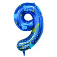 thumbnail image 1 of Videojuego Foil Balloon Locolor, número 8, color azul, 40 cm, cumpleaños, 1 of 7