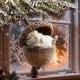 thumbnail image 2 of mfyjkho Adorno de bellota de animales del bosque, 8 cm, para árbol de Navidad con acabado de madera natural, decoración navideña para el hogar, 1 pieza, 2 of 6