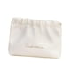 thumbnail image 2 of Organizador de lazos para el pelo con cierre automático, bolso informal con cierre automático, bolsa de maquillaje pequeña Blanco, 2 of 8