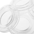 thumbnail image 3 of MasteelfCA 4 Sets Patio Table Umbrella Hole Ring Transparent Table Umbrella Ring with Caps, 3 of 9