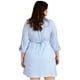 thumbnail image 3 of Vestido Roman Fashion V-PSH-78130-AZUL Bordado Talla Extra Azul 36, 3 of 6