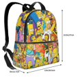 thumbnail image 4 of Simpsons Casual Backpack Large Capacity Laptop Bag Multi-Functional Outdoor Backpack Hiking Daypack, 4 of 5