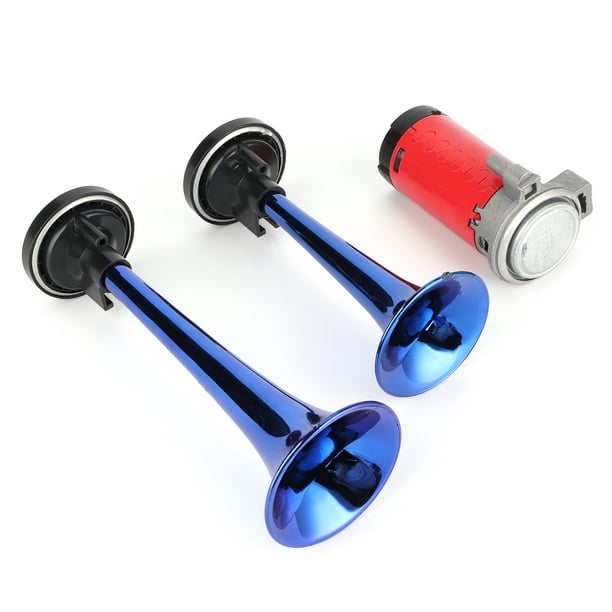 Sound Dual Trumpet, Air Horn Speaker With Air Compressor Air Horn 178dB And  Clear Sound Glossy And Stylish For Car For Home 