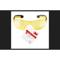 thumbnail image 1 of 3M Impact Flat Temple Safety Glasses Amber Lens Black/Yellow Frame, 1 of 1