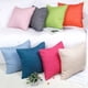 thumbnail image 3 of Color Sólido Throw Pillow Case Cuadrado cinturo Cojín Funda De Almohada Home Decor 45 Cm 50 Cm 60 Cm Naranja 50cm, 3 of 9