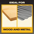 thumbnail image 4 of Hojas para Sierra Sable DEWALT DW4898 Juego Bimetalico 10 Piezas con Estuche, 4 of 5