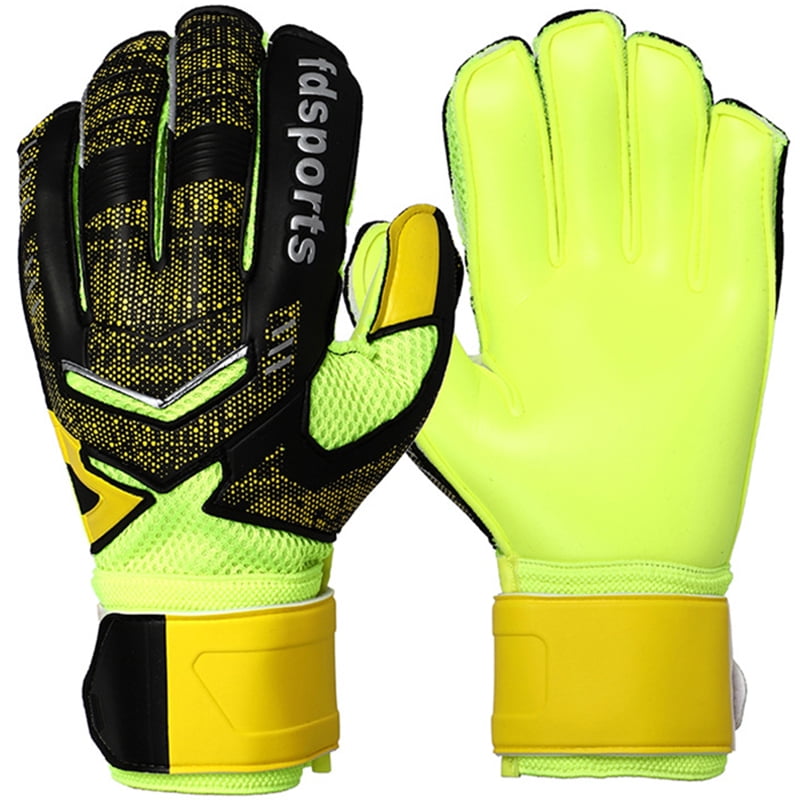 Goalkeeper Gloves finger savers latex protective adults youth 