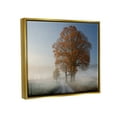 thumbnail image 3 of Stupell Foggy Road Sycamore Tree Landscape Photography Gold Floater Framed Art Print Wall Art, 3 of 9