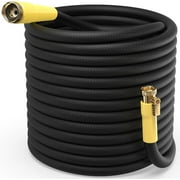 Lazy Pro Garden Hose with Sprayer Custom Length No Kink Flexible Leakproof Water Hose Lightweight 3/4" Solid Brass Fittings (50FT ONLY)