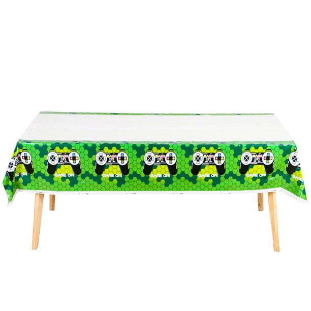 Mantel desechable rectangular grueso para restaurante occidental, mantel desechable de plástico para fiestas, cuadrícula en blanco y negro de carreras de Fórmula 1