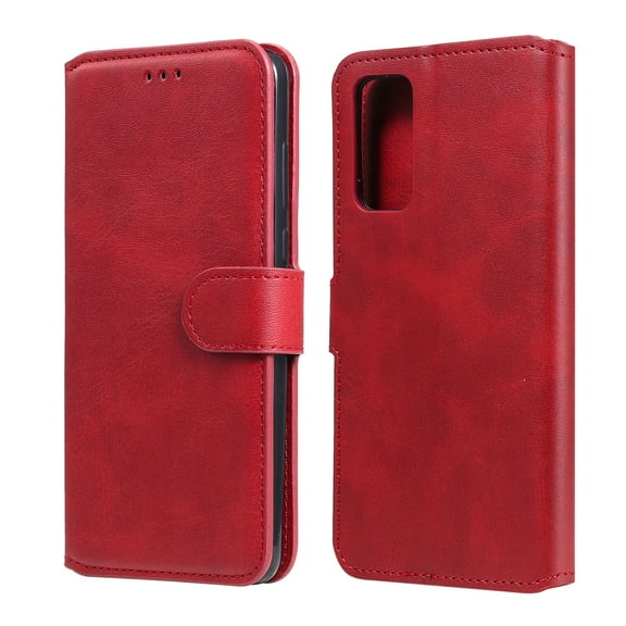 For Samsung Galaxy S20 FE Classic Calf Texture PU   TPU Horizontal Flip Leather Case, with Holder
