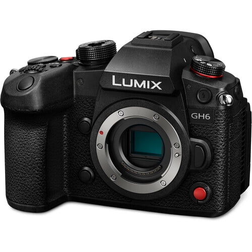 Restored Panasonic LUMIX GH6, Mirrorless Micro Four Thirds Camera with 7.5-Stop 5-Axis Dual Image Stabilizer, 12-60mm F2.8-4.0 Leica Lens - DC-GH6LK (Refurbished)