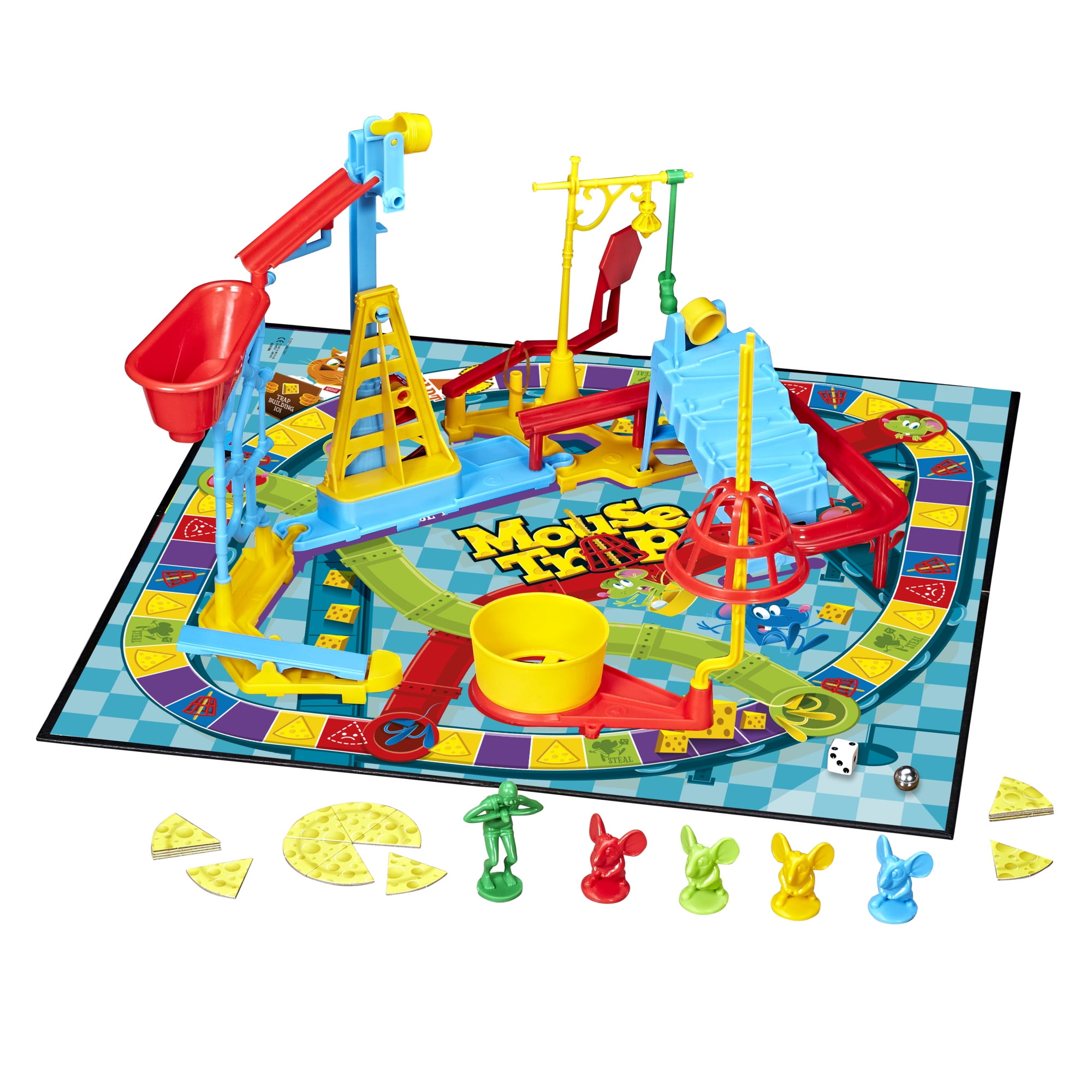 Mouse Trap Kids Board Game, Kids Game for 2-4 Players, Easier Set-Up -  Walmart.com
