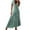 Green, variant on HomeGardon Summer Dresses for Women Summer Dresses,Fashion Casual Spring and Summer-neck Short Sleeve Printed Dress,XXXL