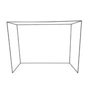 Glide Gear - Golf Practice Simulator Backdrop Complete Enclosure Poles & Impact Screen - 10' x 8'