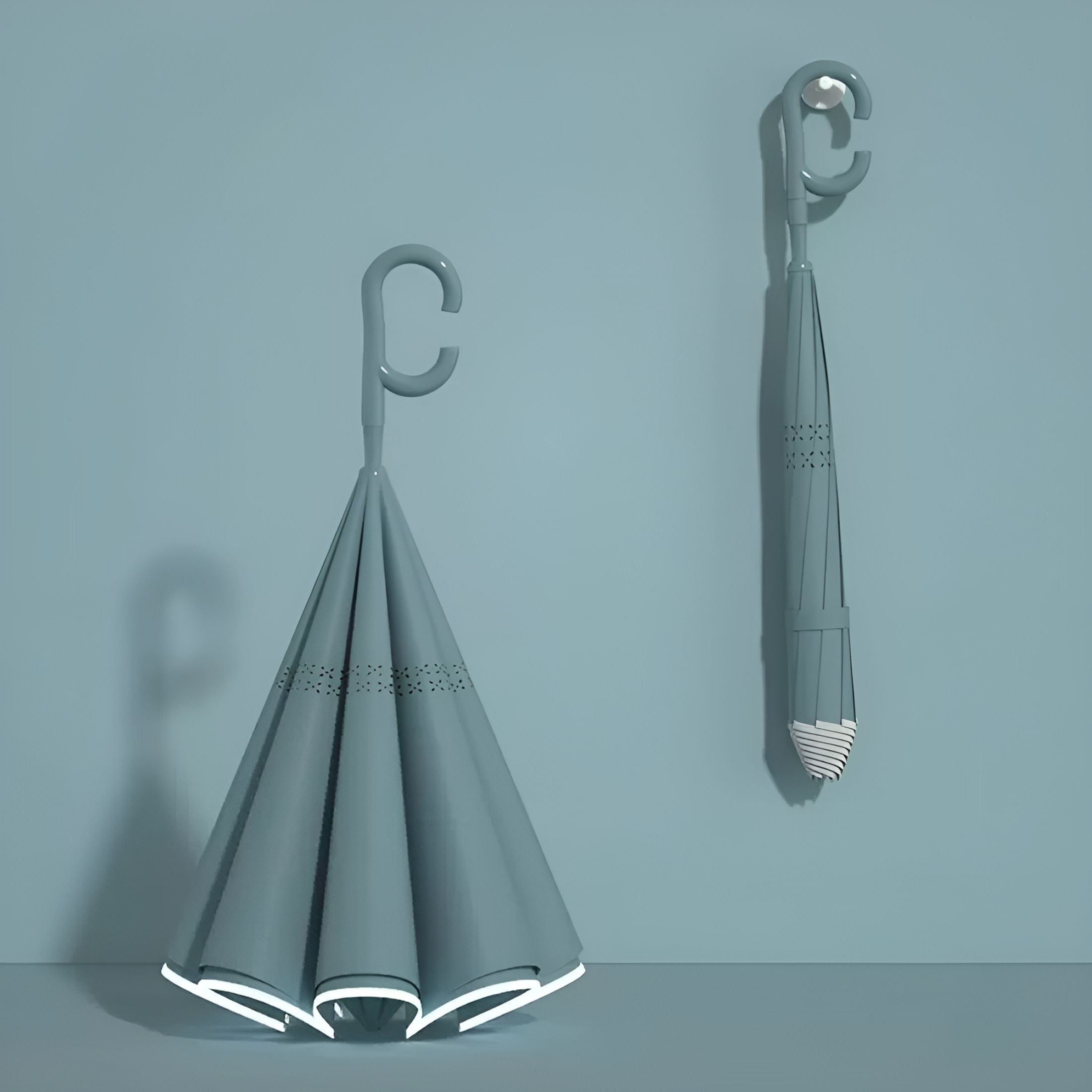 GASTROPOD 2026 New Umbrellas for Rain,Pastel Color Palette Outdoor Umbrella,Stylish and Practical Look Large Umbrella,Style3