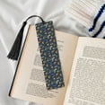 thumbnail image 4 of Kdxio Undersea Animals Print Metal Tassel Bookmarks,Perfect Gift for Art Lovers and Bookworms Metal Bookmarks for Women, 4 of 8