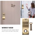 thumbnail image 3 of unbranded Pomo Dorado Para Puerta Con Visor Integrado De Zinc Aleación Ideal Para Seguridad Doméstica, 3 of 6