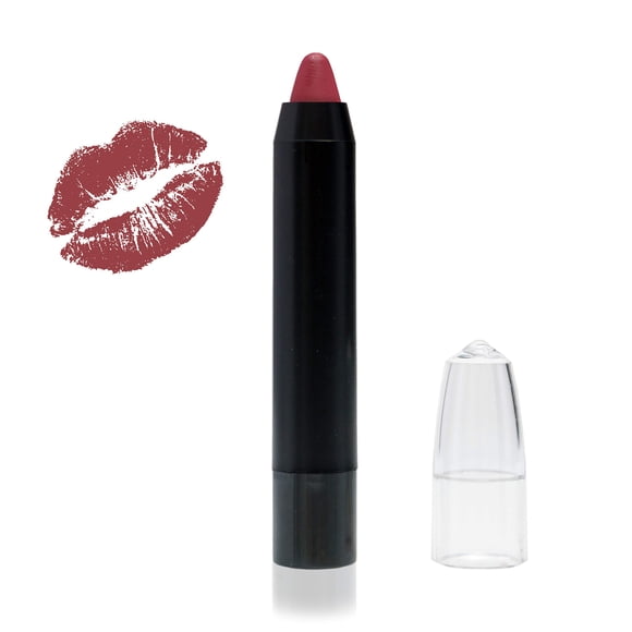 Lápiz labial natural para mujer, tintes de alto pigmento, lápiz labial orgánico sin crueldad, fabricado en Estados Unidos, cosméticos s y no tóxicos para el cuidado de los labios (Borgoña)