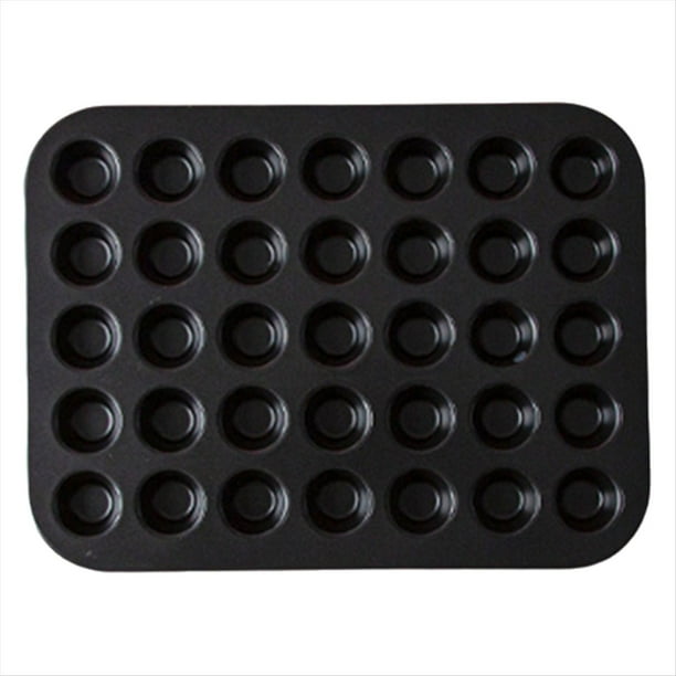 Molde Redondo para Pastel de 35 Tazas, Antiadherente, para Mini Muffins, Utensilios para Hornear, Accesorios de Cocina.