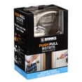 thumbnail image 2 of Brinks Push Pull Rotate Alwood Interior Locking Door Lever in Satin Nickel, 2 of 9