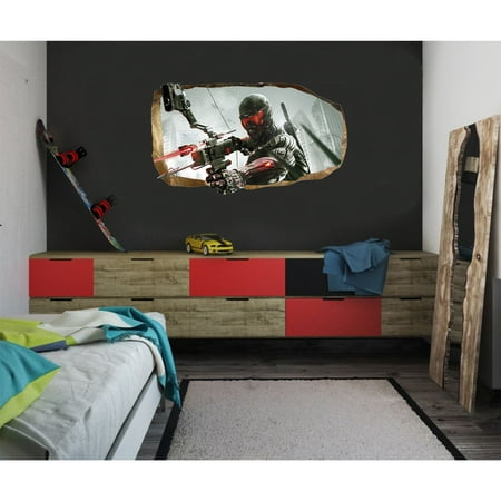 Startonight 3d Mural Wall Art Photo Decor Soldier From The Future