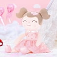 thumbnail image 6 of Gloveleya Dolls Baby Girl Gifts Soft Plush Toys Flocking Red Heart Dress 16", 6 of 9