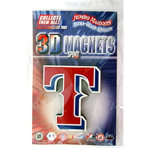 Texas Rangers Jumbo Aimant 3D