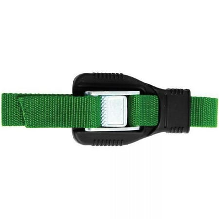 

Seattle Sports 820050 18 ft. Heavy Duty Single Cinch Strap - Green & Black