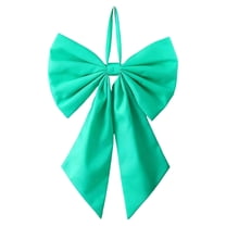 Clode Christmas Tree Top Decoration with A Large Bow Suitable for Decoration Birthday Christmas Room Wedding and Themed Room Decoration Etc Swinging Car Hanging Ornament Dog