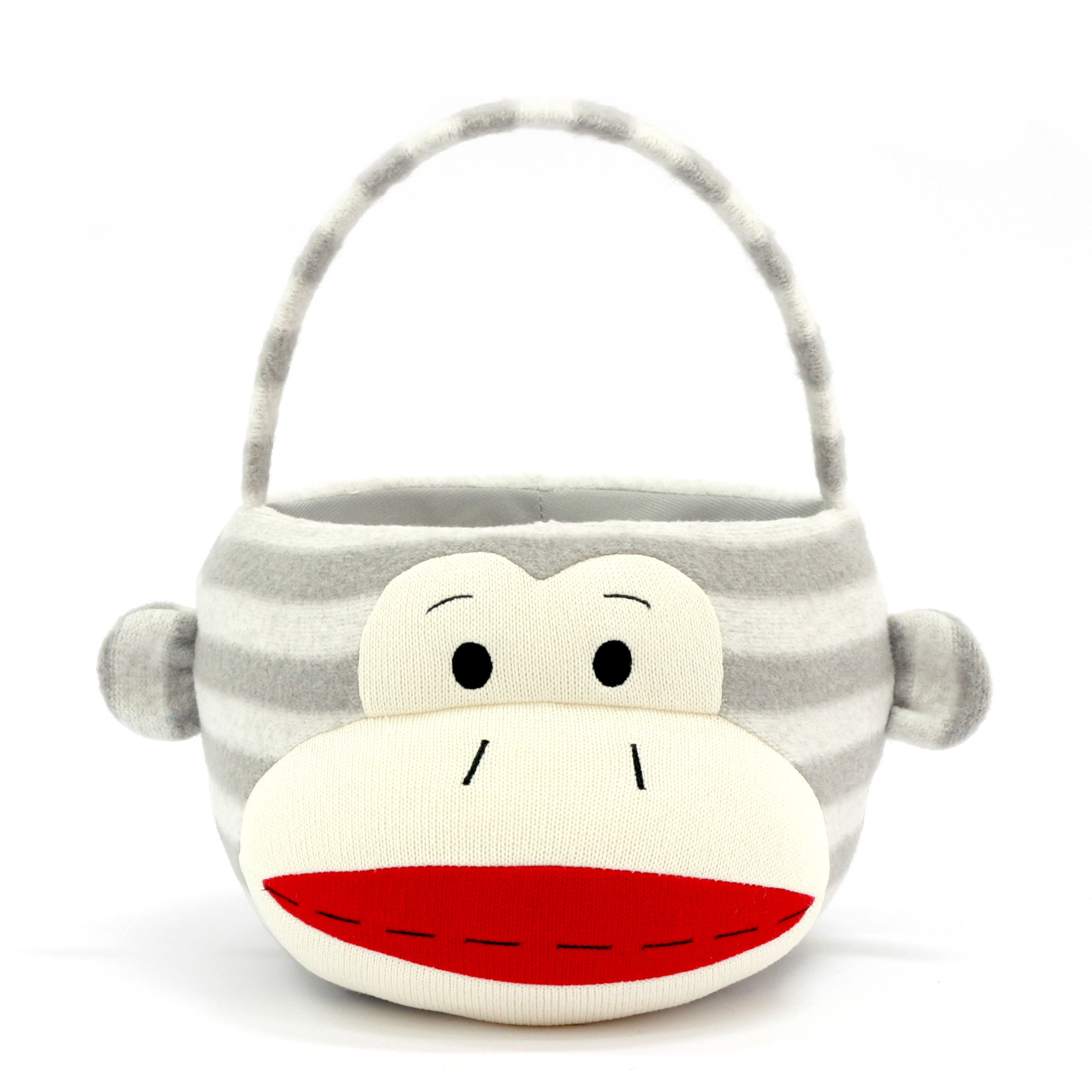 sock monkey easter basket