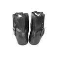 thumbnail image 4 of Medieval Ankle Shoes Men's Fantasy Shoe Gothic Reenactment Footwear LARP Sca Fest Cosplay Shoe Leather Shoes Size 12, 4 of 6