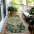 thumbnail image 6 of Addison Rugs Chantille Indoor/Outdoor Traditional Global Emerald Washable Runner Rug, 2'3" x 7'6", 6 of 6